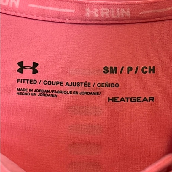 Under Armour Run Heat Gear Fitted Top - Picture 3 of 4